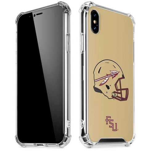 Florida State University FSU Helmet iPhone XS Max Clear Case